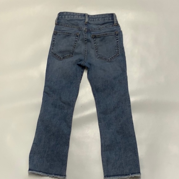 Girls Gap Ankle Flare Hi-rise Jeans, size 8S - Picture 2 of 4
